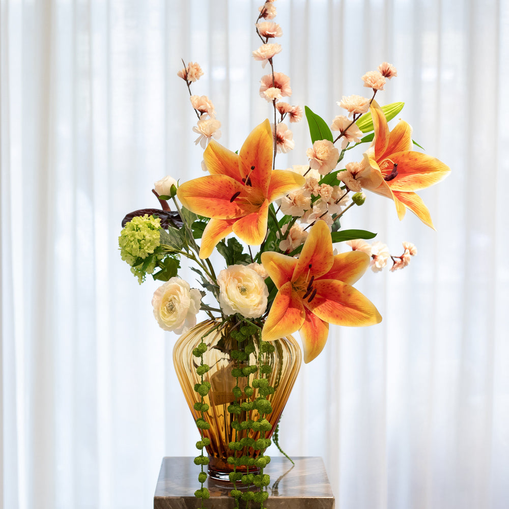 
                      
                        Amber Lily large - Kunstig blomst
                      
                    