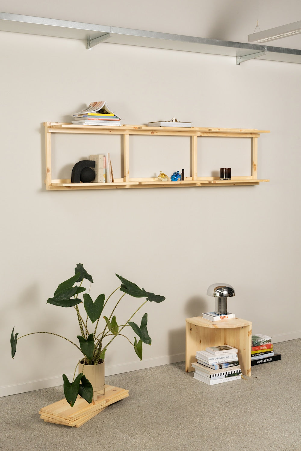 Groove hyllesystem 180 x 100 cm