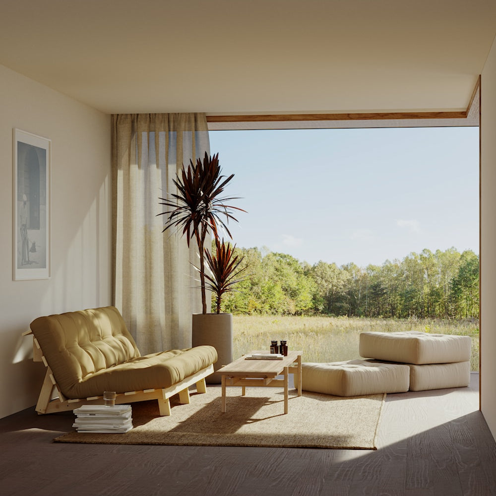 
                      
                        Lean Sovesofa 200cm Raw Beige
                      
                    