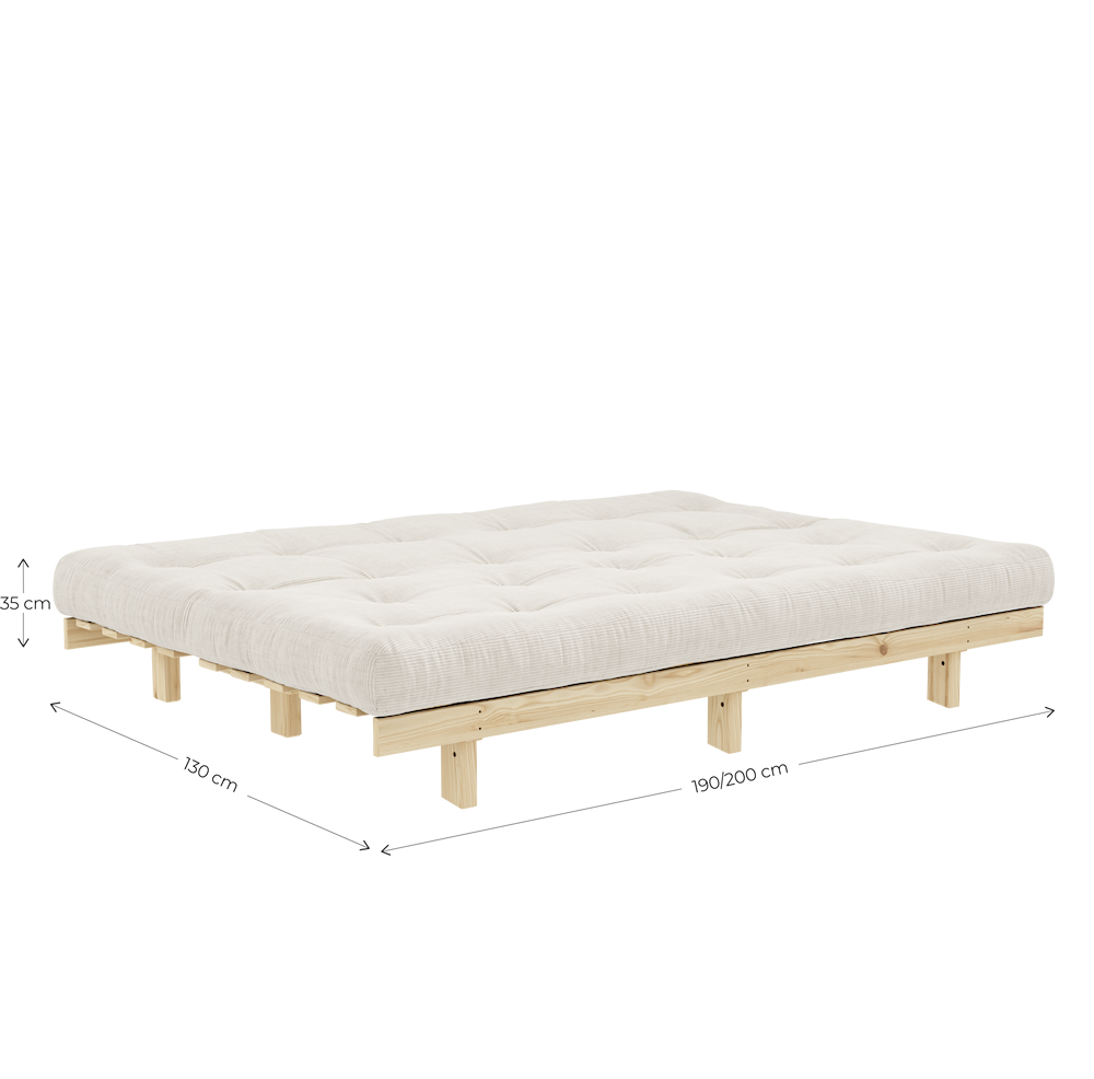 
                      
                        Lean Sovesofa 200cm Raw Sorbet Pink
                      
                    