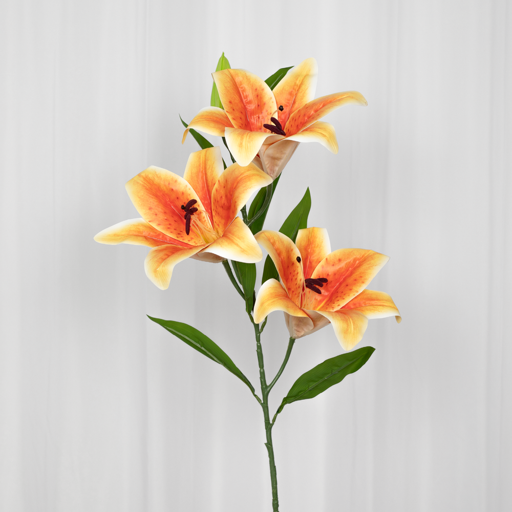 Amber Lily large - Kunstig blomst