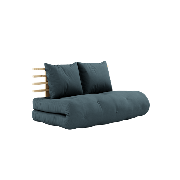 
                  
                    Karup Design Futon Sofa Pertrol Blue Shin Sano Futon Sovesofa
                  
                