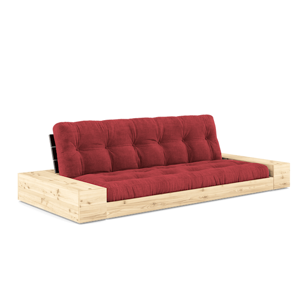 
                      
                        Karup Design Sovesofa Black Night / Ruby Red Base Sovesofa med sidebokser
                      
                    