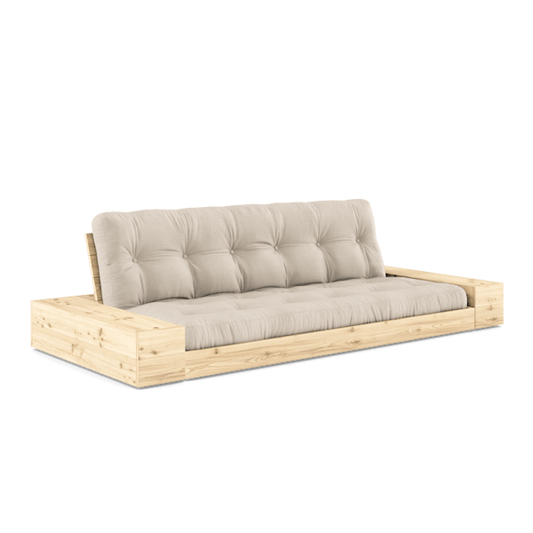 
                      
                        Karup Design Sovesofa Klar lakk / Beige Base Sovesofa med sidebokser
                      
                    