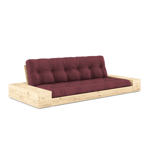 
                      
                        Karup Design Sovesofa Klar lakk / Bordeaux Base Sovesofa med sidebokser
                      
                    