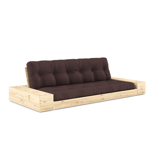 
                      
                        Karup Design Sovesofa Klar lakk / Brun Base Sovesofa med sidebokser
                      
                    