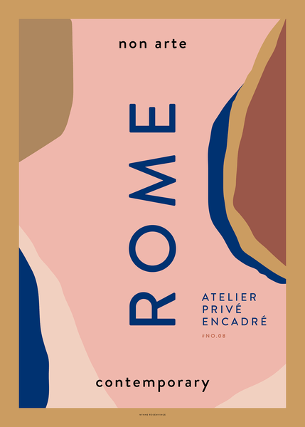 Nynne Rosenvinge Plakater Non Arte Poster "Rome" - Nynne Rosenvinge