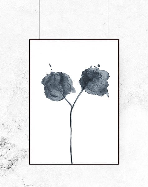 
                  
                    Trine Holbaek Design Poster Flora blue
                  
                