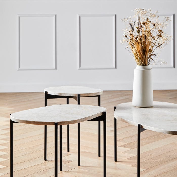 WOUD LA TERRA TABLE - SMALL- IVORY - WOUD