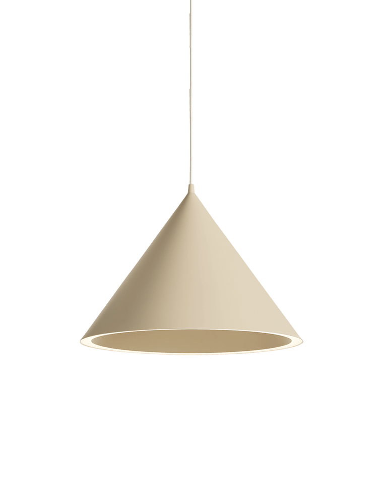 WOUD Takpendel Annular pendellampe beige