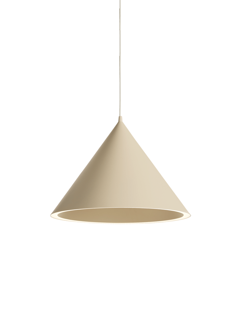 WOUD Takpendel Annular pendellampe beige